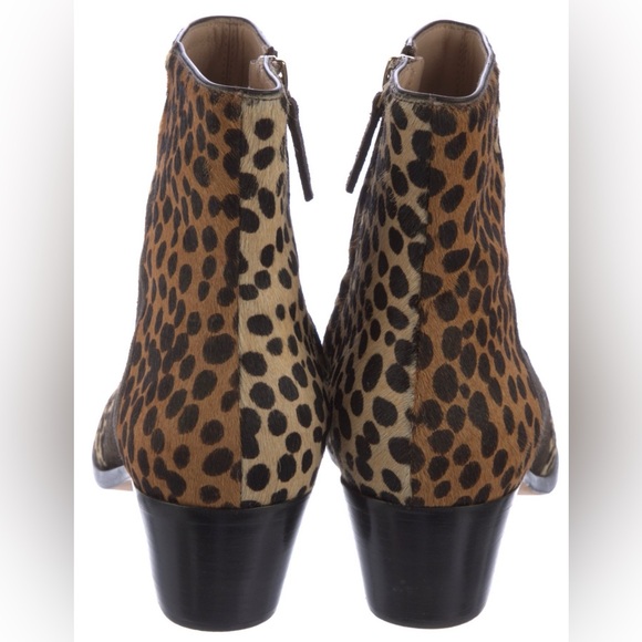 COPY - Ulla Johnson Ponyhair Ankle Boots Size 11 - Picture 2 of 3
